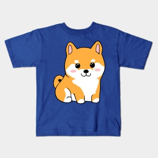 Kawaii Shibe 01 Kids T-Shirt